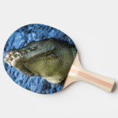 ワニの歯の水 卓球ラケット (横)