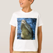 ワニの歯の水 Tシャツ (正面)