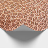 ワニの皮の模様の背景抽象、アリグ ラッピングペーパー (角)