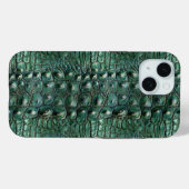 ワニの皮膚パターン Case-Mate iPhoneケース (裏面 (横))