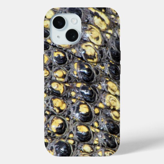 「ワニの皮」のケース（ワニの写真） Case-Mate iPhoneケース (裏面)