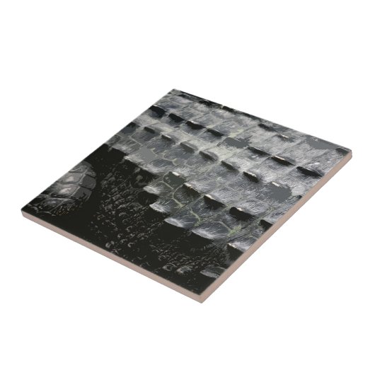 ワニの皮 タイル (側面)