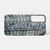 ワニの皮 SAMSUNG GALAXYケース (裏面横)