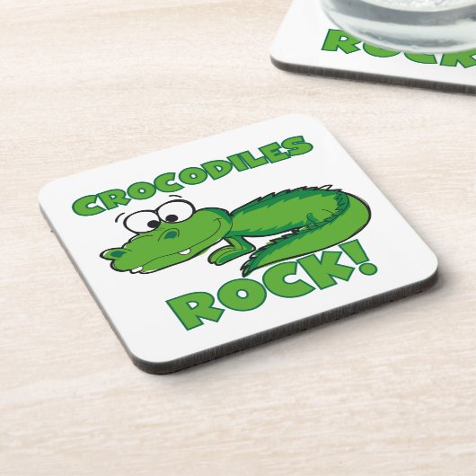 ワニの石 コースター (左側)