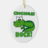 ワニの石 セラミックオーナメント (右)