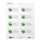 ワニの石 ラベル (フルシート)