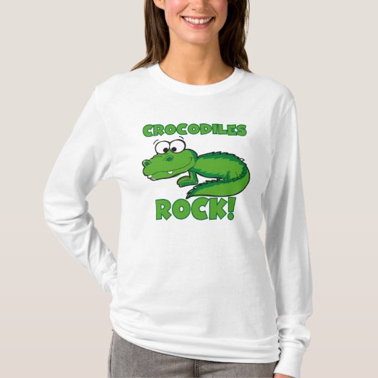 ワニの石 Tシャツ (正面)