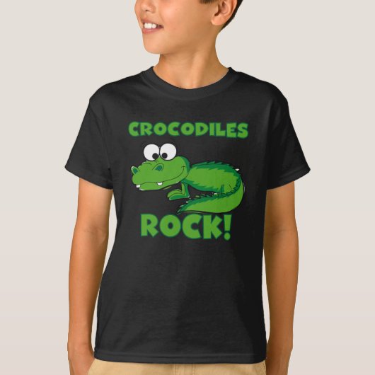 ワニの石 Tシャツ (正面)