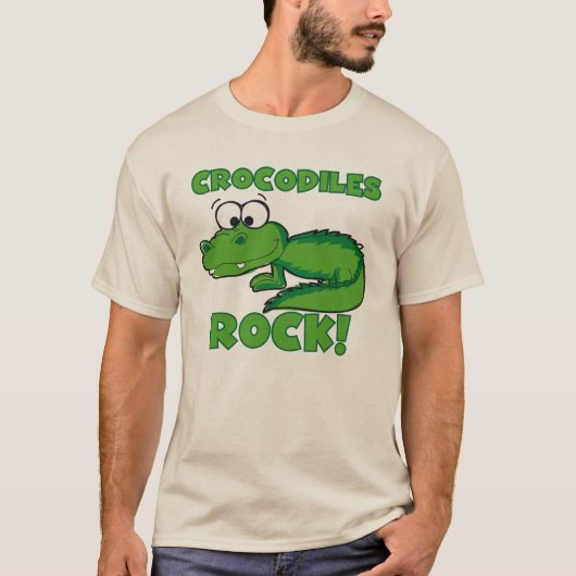ワニの石 Tシャツ (正面)