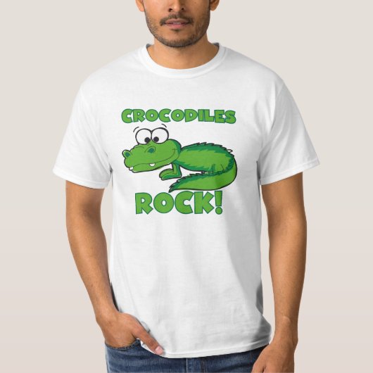 ワニの石 Tシャツ (正面)