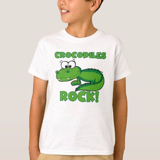 ワニの石 Tシャツ (正面)