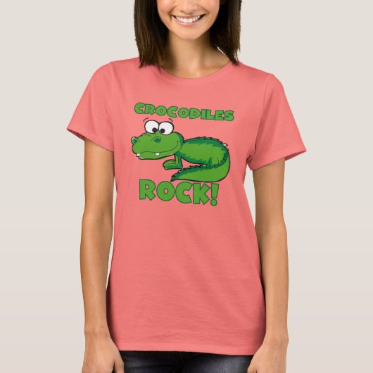 ワニの石 Tシャツ (正面)