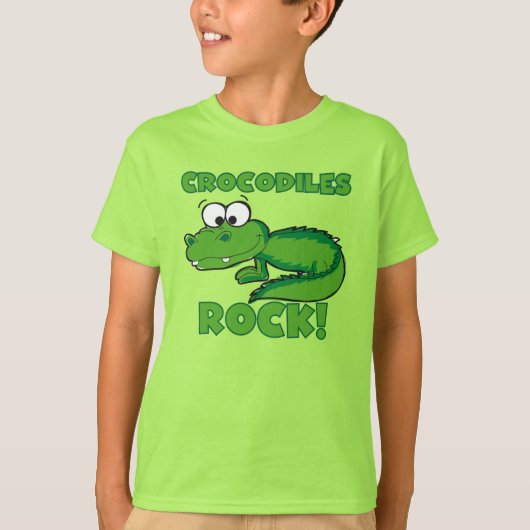 ワニの石 Tシャツ (正面)
