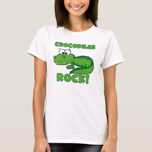 ワニの石 Tシャツ (正面)