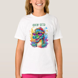 ワニの誕生日お揃いTシャツ 姉妹 兄弟 いとこ Tシャツ