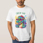 ワニの誕生日パパおそろい Tシャツ (正面)