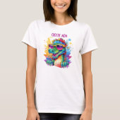 ワニの誕生日ママおそろい Tシャツ (正面)