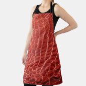 ワニの革のテクスチャ エプロン (インサイチュ)