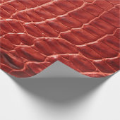 ワニの革のテクスチャ ラッピングペーパー (角)