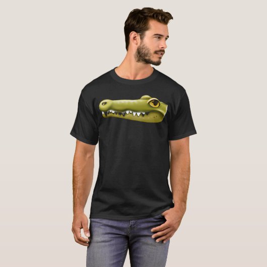 ワニの頭 Tシャツ (正面フル)