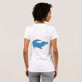 ワニのByju's Tシャツ (裏面フル)