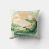 ワニインスパイア枕 クッション (裏面)