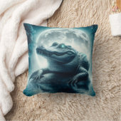 ワニインスパイア枕 クッション (ブランケット)