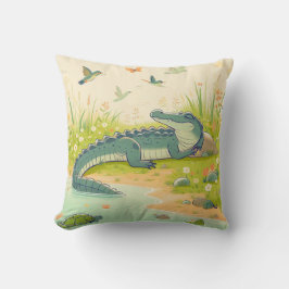 ワニインスパイア枕 クッション