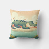 ワニインスパイア枕 クッション (裏面)