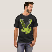 ワニカッコいいゲーターワニ Tシャツ (正面フル)
