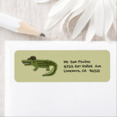 ワニクール差出人住所ラベル ラベル (インサイチュ)