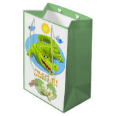 ワニスマイル元気 ミディアムペーパーバッグ (裏面アングル)