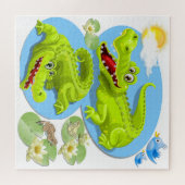 ワニスマイル ジグソーパズル (横)