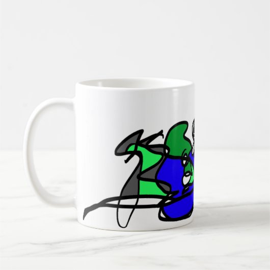 ワニビート コーヒーマグカップ (左)