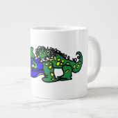 ワニビート ジャンボコーヒーマグカップ (正面右)