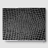 ワニフェイクルスキンカスタムリタイアゲストブック ゲストブック (裏面)