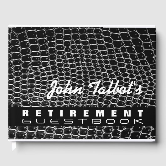 ワニフェイクルスキンカスタムリタイアゲストブック ゲストブック (正面)