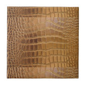 ワニフェイクレザー動物の皮膚パターン タイル (正面)