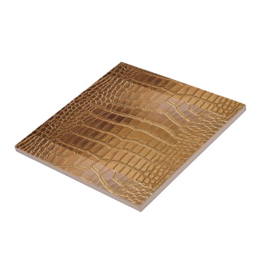 ワニフェイクレザー動物の皮膚パターン タイル (側面)