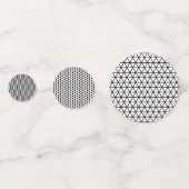 ワニモダンルサファリ動物園誕生日 コンフェッティ (裏面)