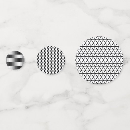 ワニモダンルサファリ動物園誕生日 コンフェッティ (裏面)