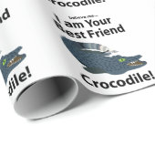 ワニワニおもしろいワニ ラッピングペーパー (ロールコーナー)