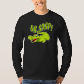 ワニワニデザインオオスナッピー動物園 Tシャツ (正面)