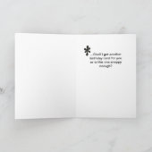 ワニ付おもしろいきバースデーカード カード (内部)