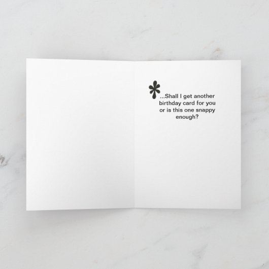 ワニ付おもしろいきバースデーカード カード (内部)