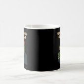 ワニ候補 – 再びワニを作素晴らしる コーヒーマグカップ (中央)