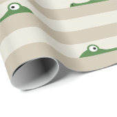 ワニ包み紙 ラッピングペーパー (ロールコーナー)