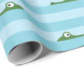 ワニ包み紙 ラッピングペーパー (ロールコーナー)