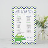 ワニ名門私立校風のゲーターあなたの財布のゲームの中に何があるか (スタンド正面)