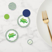 ワニ名門私立校風のゲーターベイビーシャワー紙吹雪装飾 コンフェッティ (グループ)